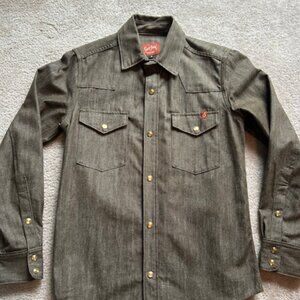 Ship John Green Denim Western Shirt